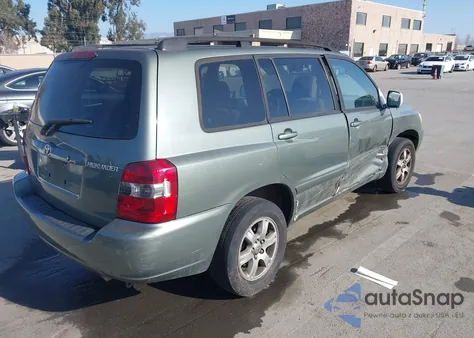 2006 Toyota Highlander V6 из США, поврежденный, VIN JTEDP21A560103516